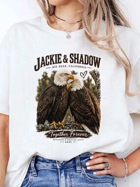 Jackie And Shadow Together Forever Big Bear California T Shirt